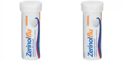 ZERINOLFLU 12 compresse effervescenti 300 mg + 2 mg + 250 mg Pack da 2