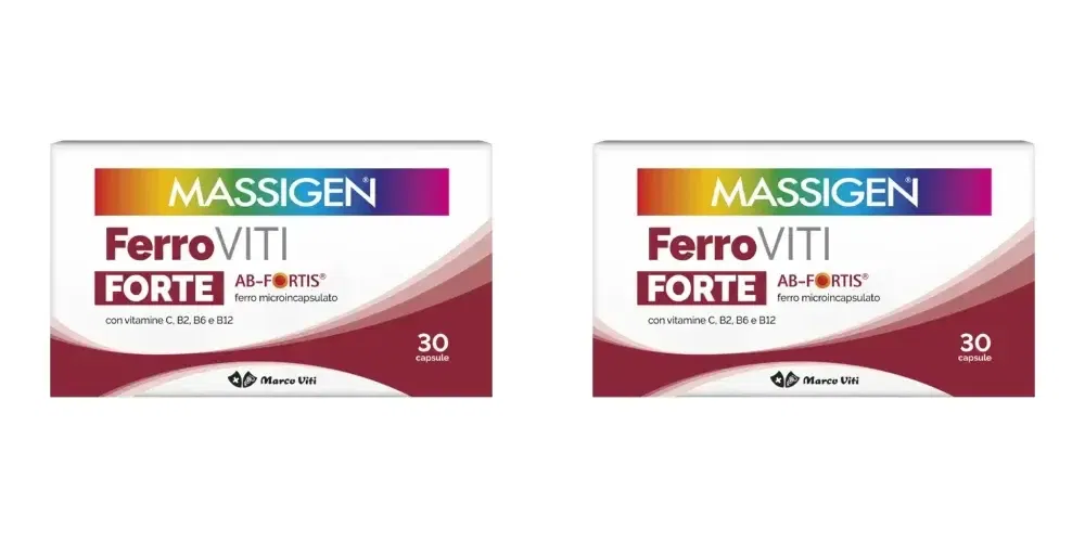 FERROVITI FORTE 30 CAPSULE Pack da 2