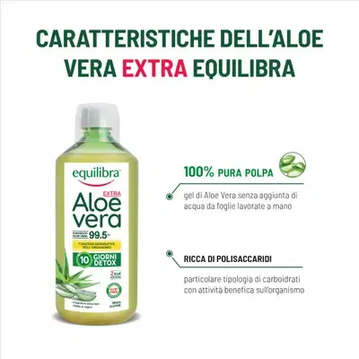 Aloe Vera Extra 99,5% 1 Litro Pack X2