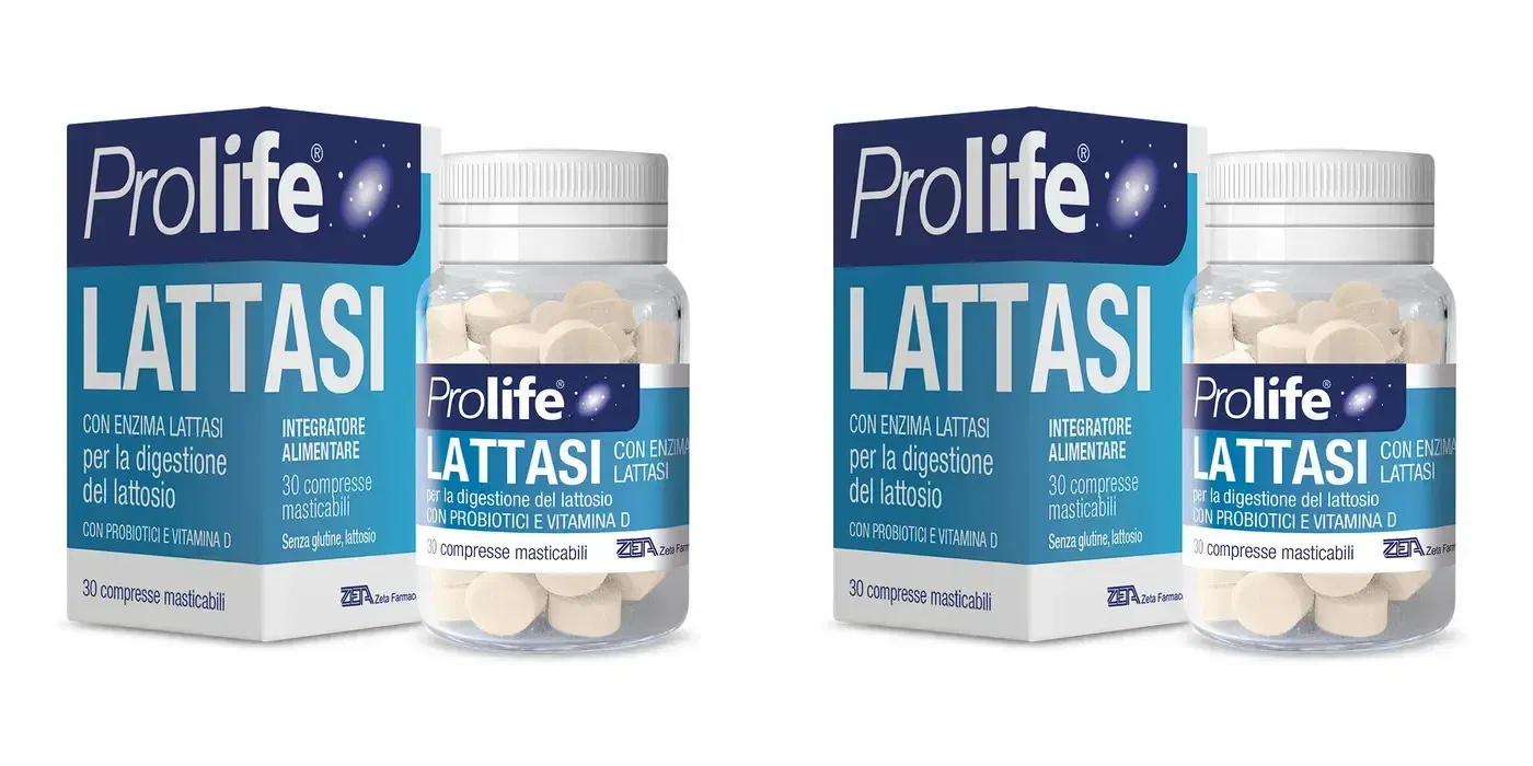 PROLIFE LATTASI 30 COMPRESSE MASTICABILI Pack da 2