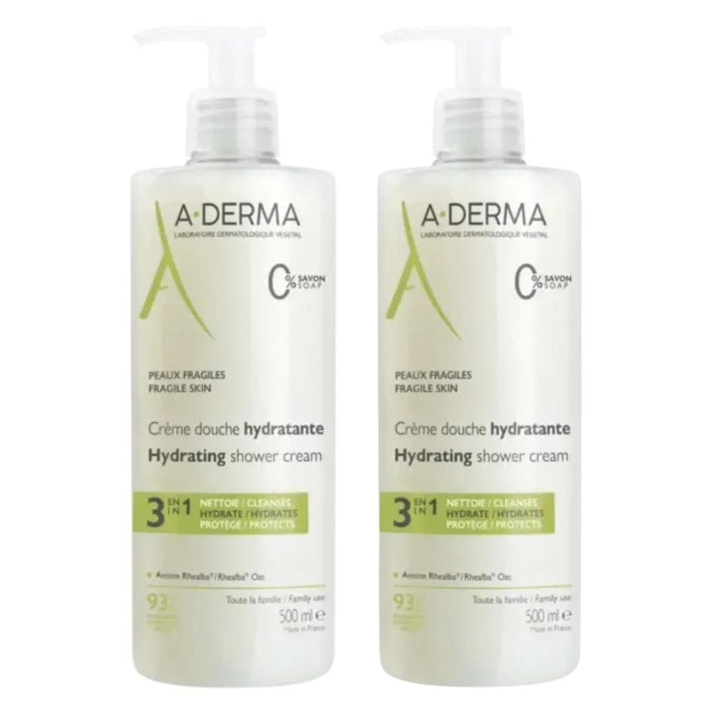 Gel doccia HYDRA-PROTETTIVO 500ml A-Derma Pack x2