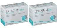 IRIDIUM GARZA OCULARE MEDICATA IN TESSUTO NON TESSUTO 20 PEZZI Pack da 2