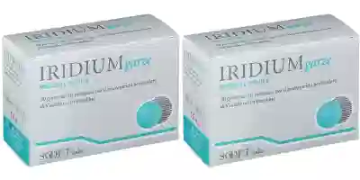 IRIDIUM GARZA OCULARE MEDICATA IN TESSUTO NON TESSUTO 20 PEZZI Pack da 2
