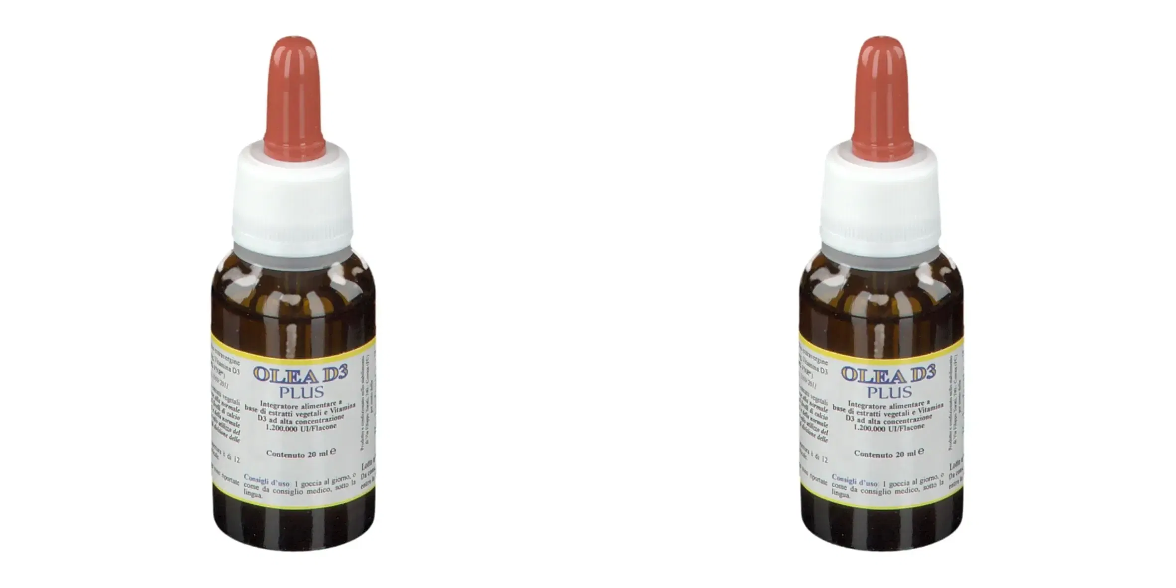 OLEA D3 PLUS GOCCE 20 ML Pack da 2
