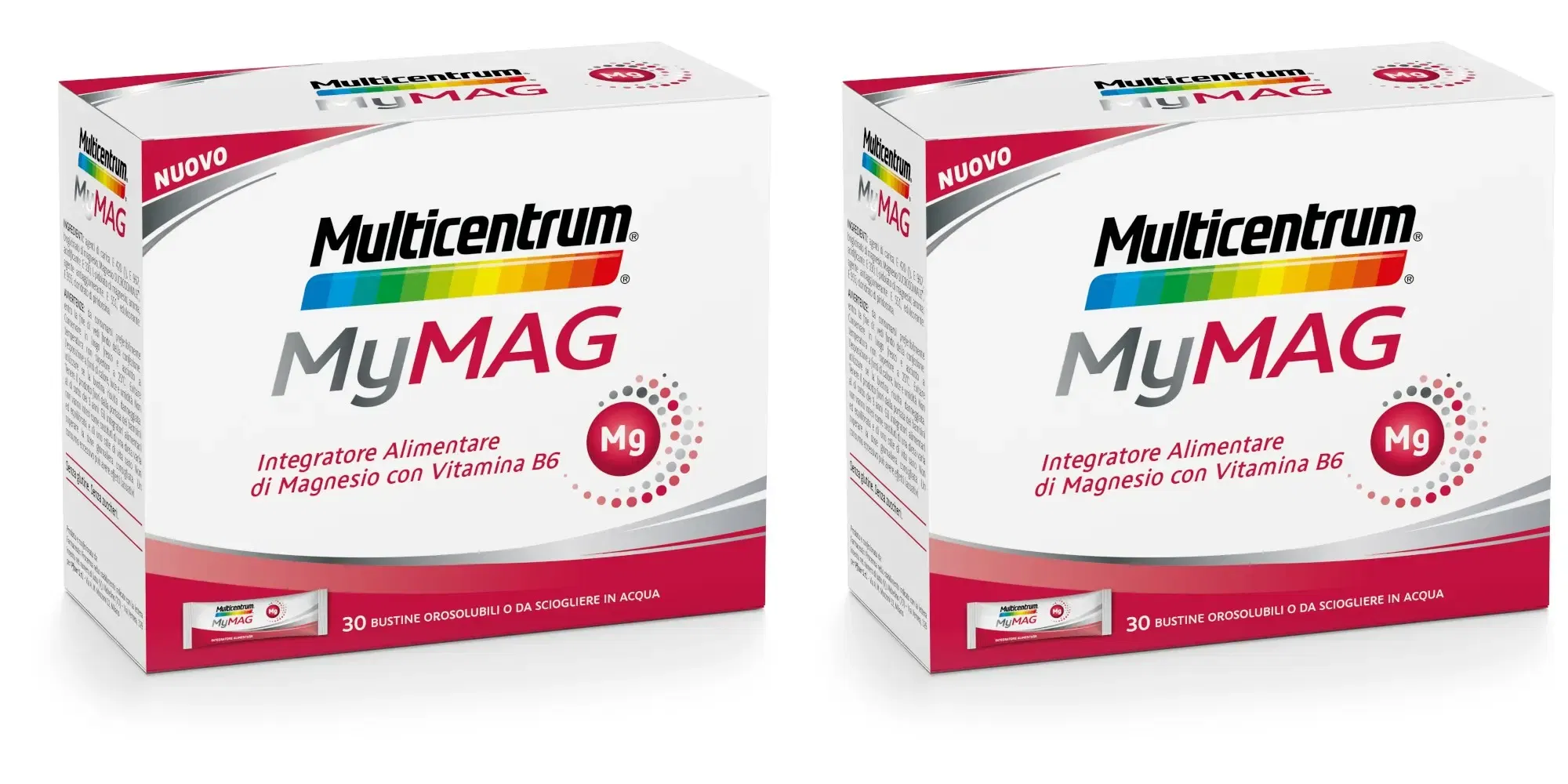 MULTICENTRUM BOOST MAGNESIO 30 BUSTINE Pack da 2