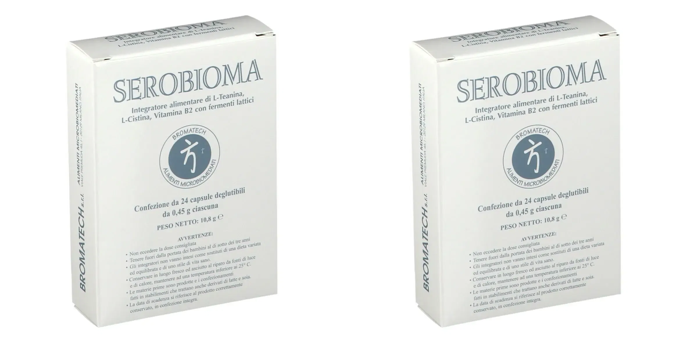 SEROBIOMA 24 CAPSULE Pack da 2