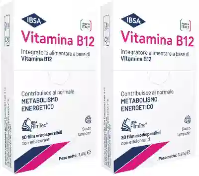 VITAMINA B12 IBSA 30 FILM ORALI Pack da 2