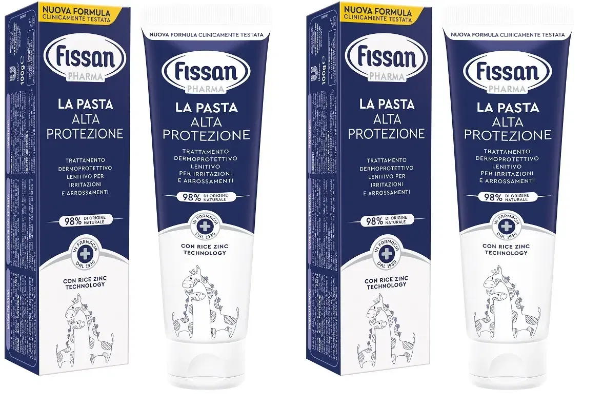 FISSAN PASTA ALTA PROTEZIONE 100 G Pack da 2