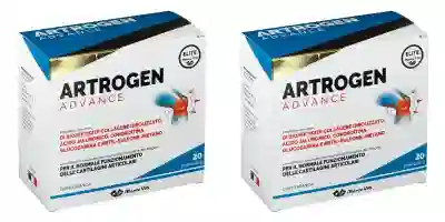 ARTROGEN ADVANCE 20 BUSTINE DA 10 G Pack da 2