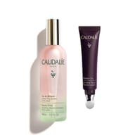 Caudalie Beauty Elixir e Premier Cru Eye Cream Routine Glow