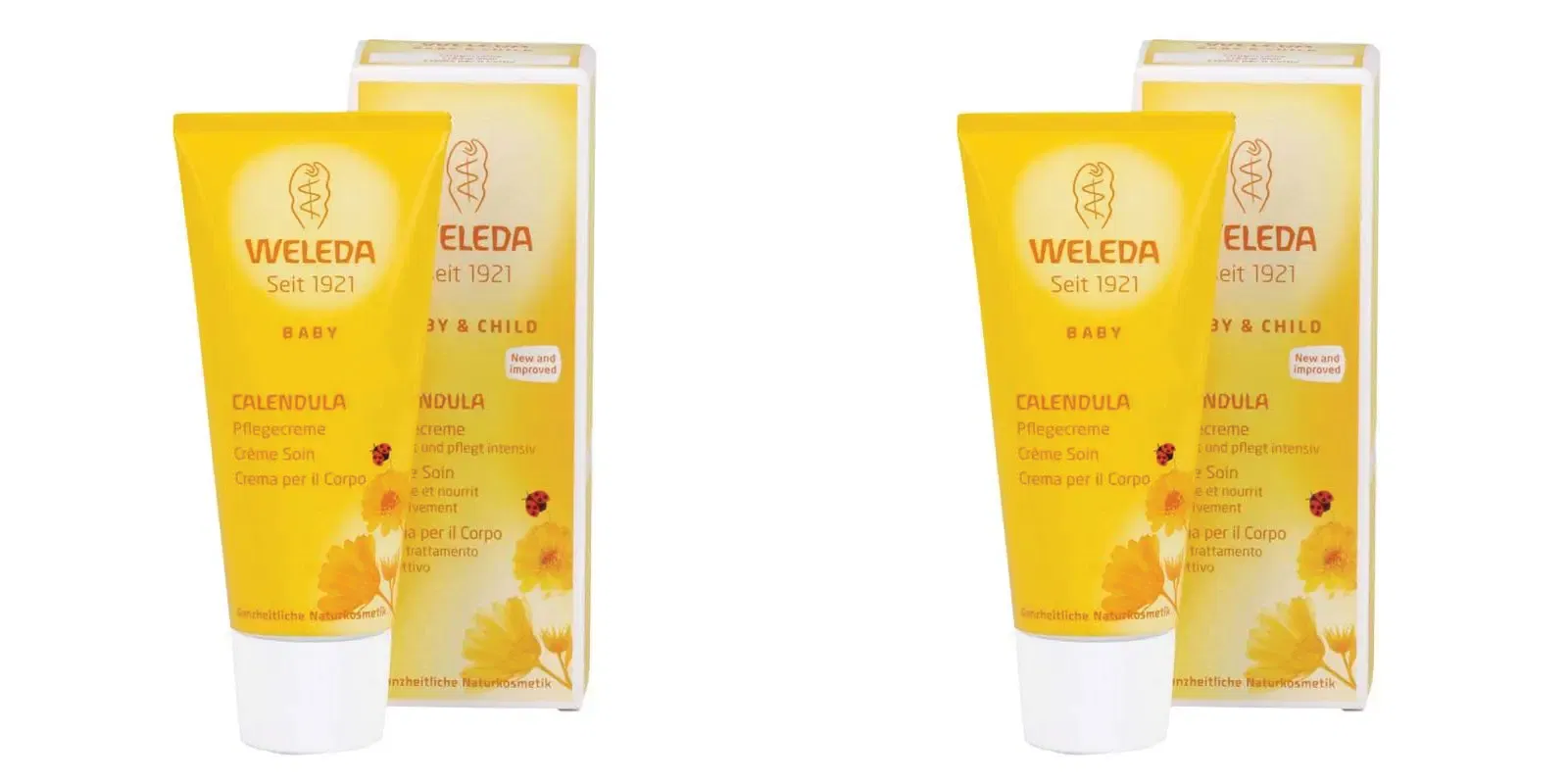 BABY CREMA PROTETTIVA CALENDULA 75 ML Pack da 2