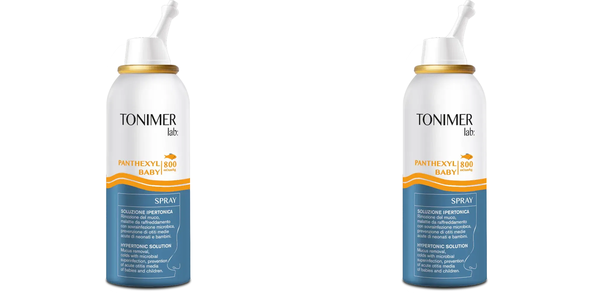 TONIMER LAB PANTHEXYL BABY SPRAY 100 ML Pack da 2