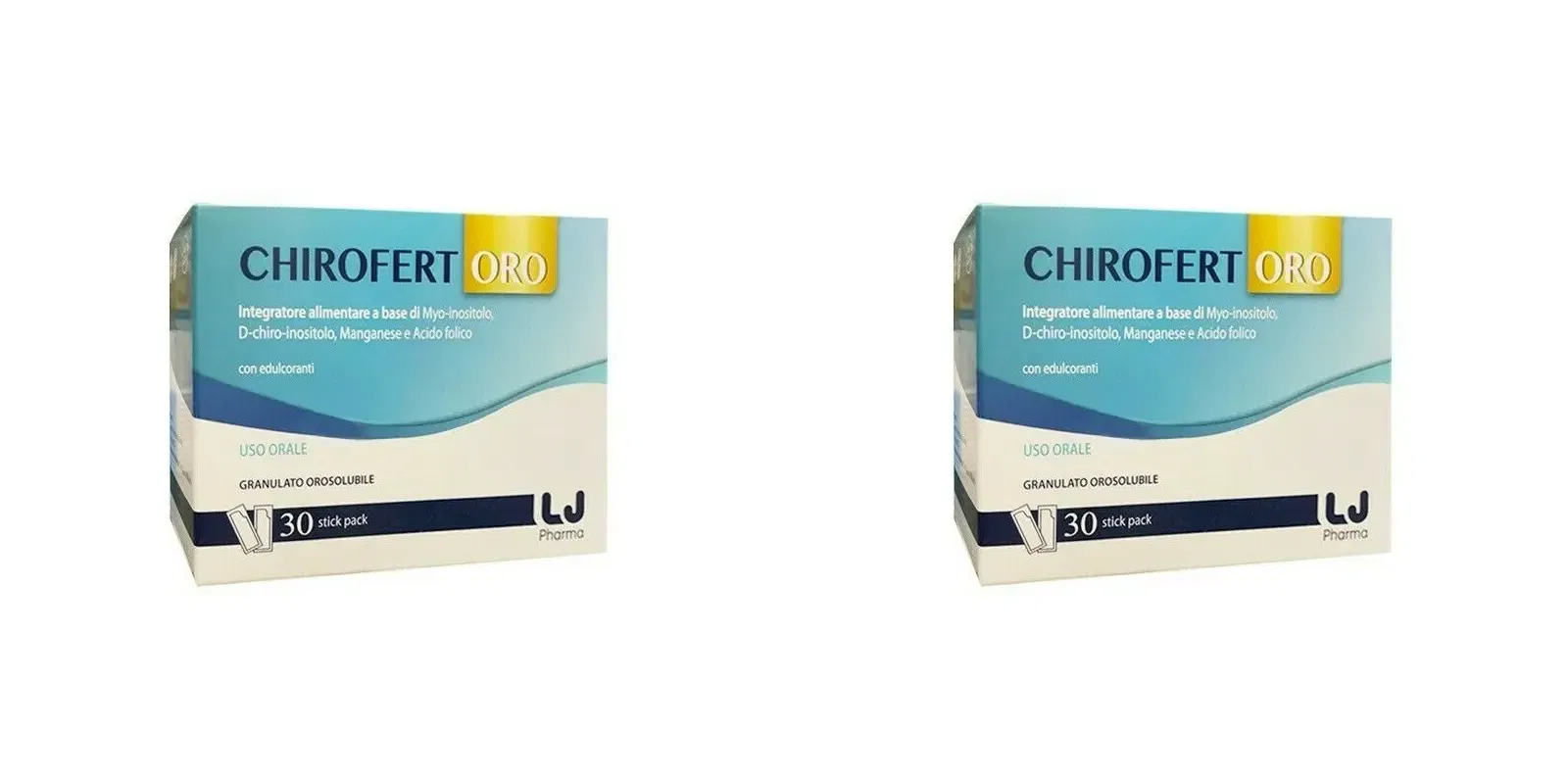 CHIROFERT ORO 30 STICK PACK OROSOLUBILI Pack da 2