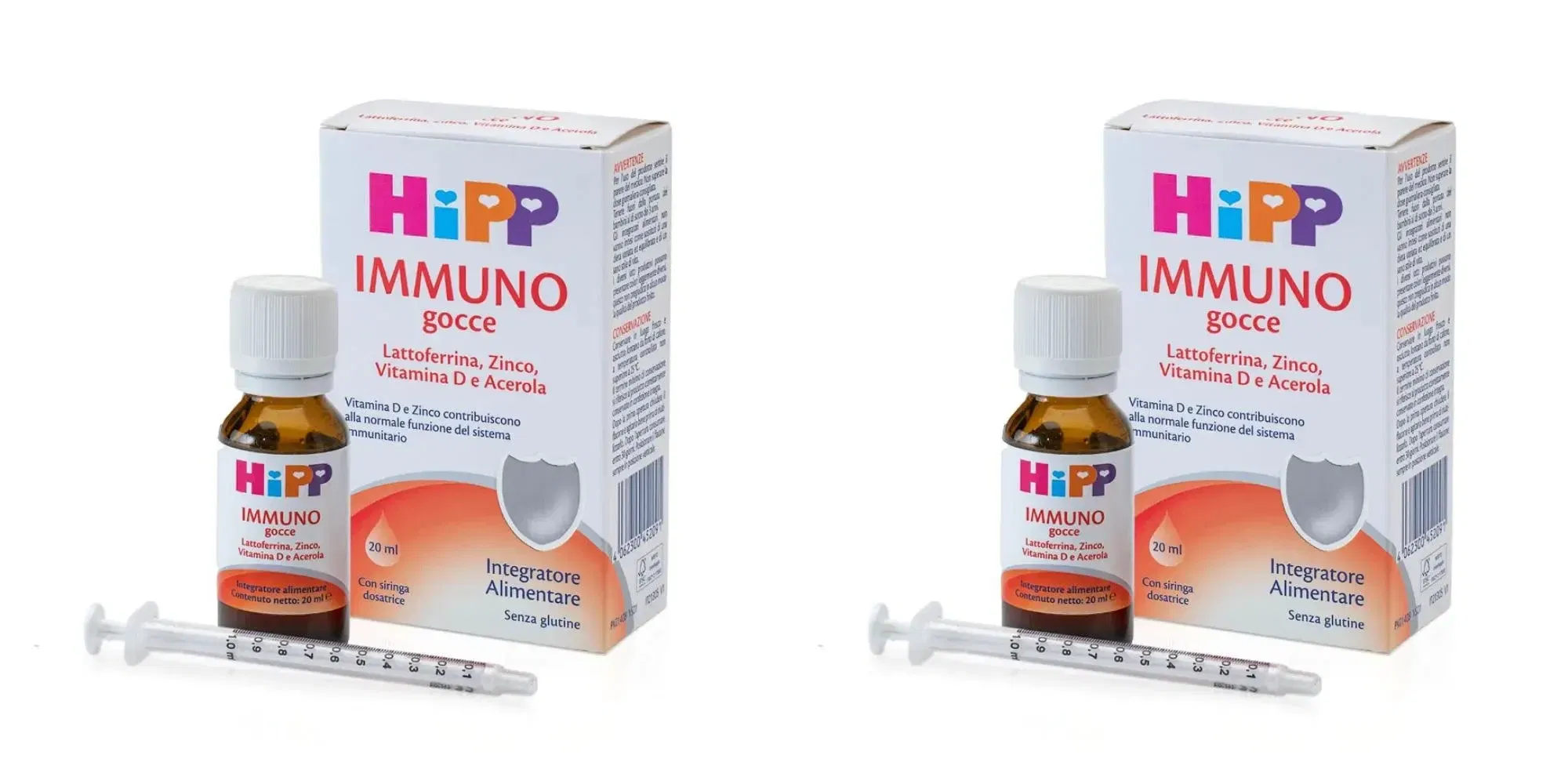 HIPP IMMUNO GOCCE 20 ML Pack da 2