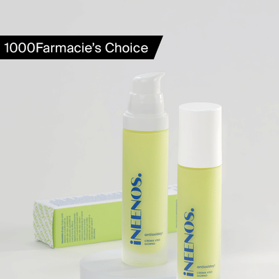 Crema Viso Giorno Idratante Antiossidante con Acido Ialuronico – INEENOS Antioxiday! (50 ml)  Pack X2