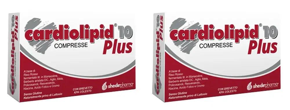 CARDIOLIPID 10 PLUS 30 COMPRESSE Pack da 2