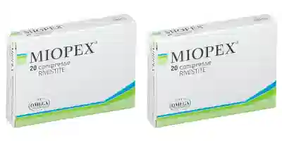 MIOPEX 20 COMPRESSE Pack da 2