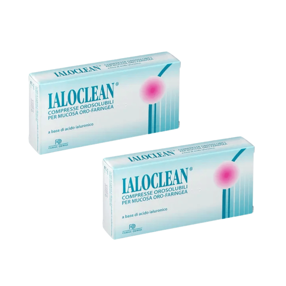 IALOCLEAN 30 COMPRESSE OROSOLUBILI 1,2 G Pack X2
