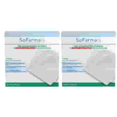 Garza Compressa 10x10cm SofarmaPiù PackX2