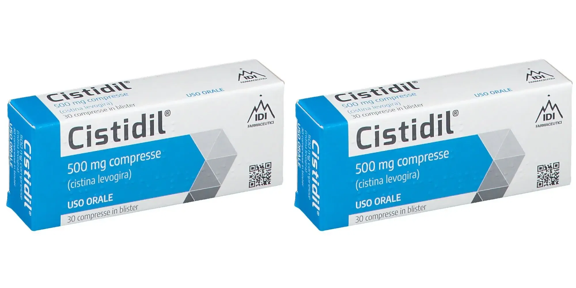 CISTIDIL 30 compresse 500 mg Pack da 2