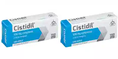 CISTIDIL 30 compresse 500 mg Pack da 2