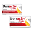 BENACTIV GOLA*16PASTL LIM MIEL pastiglie mal di gola Pack da 2