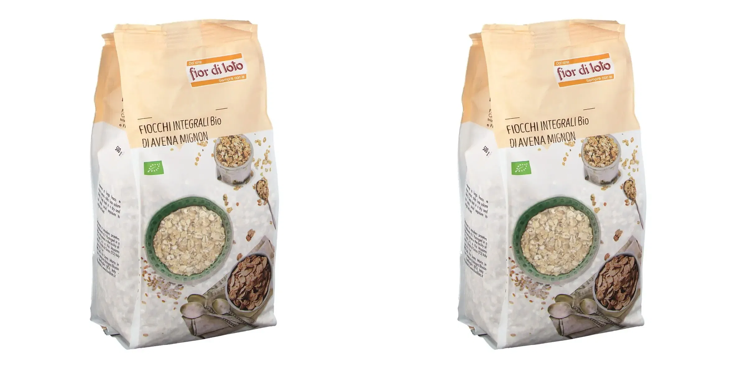 FIOCCHI AVENA INTEGRALE MIGNON 500 G Pack da 2