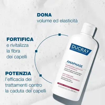 Shampoo anticaduta e crescita Ducray