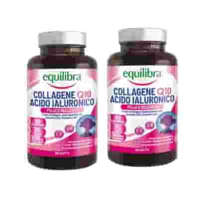 Collagene Q10 Acido Ialuronico 90 Compresse Pack X2