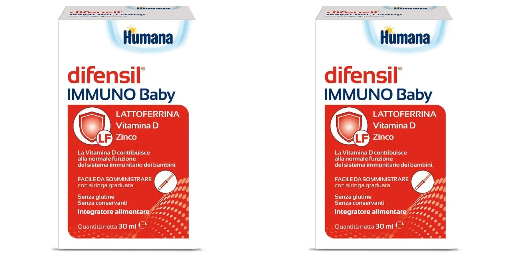 DIFENSIL IMMUNO BABY 30 ML Pack da 2