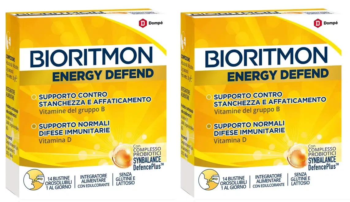 BIORITMON ENERGY DEFEND 14 BUSTINE Pack da 2