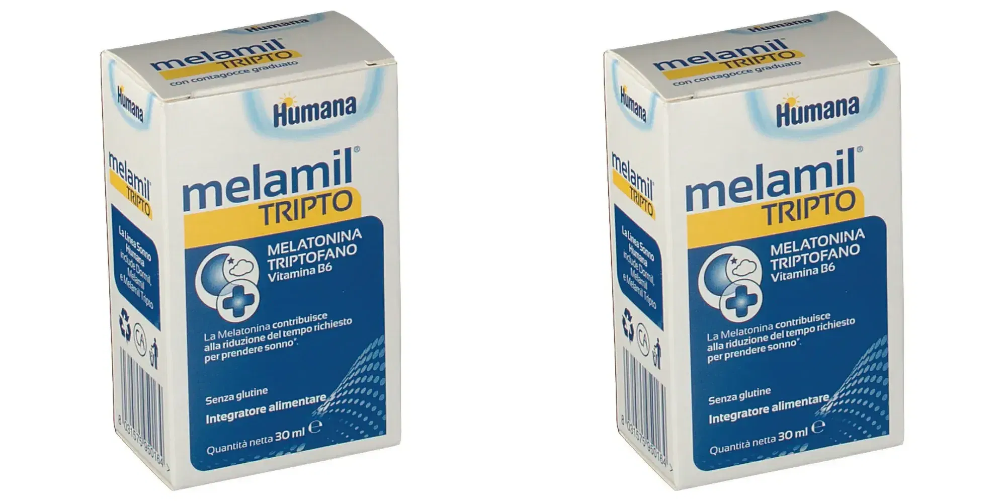 MELAMIL TRIPTO HUMANA 30 ML Pack da 2