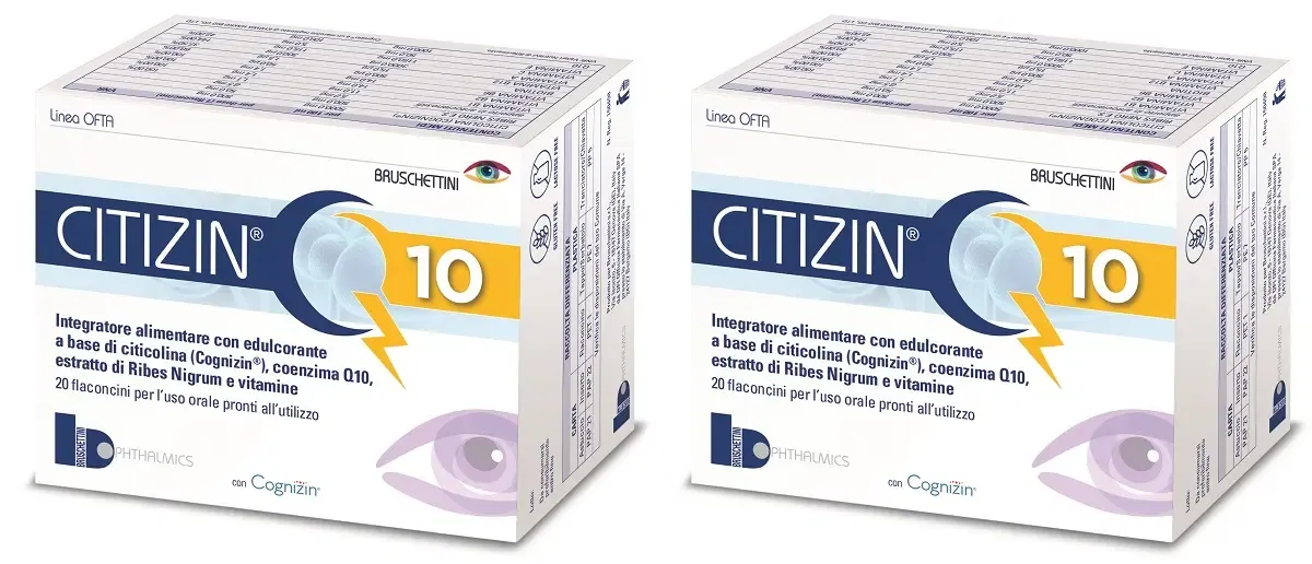 CITIZIN Q10 20 FLACONCINI DA 10 ML Pack da 2