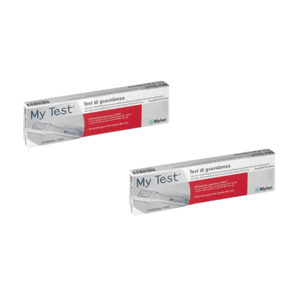Test di gravidanza rapido HCG MyTest Mylan Pack X2