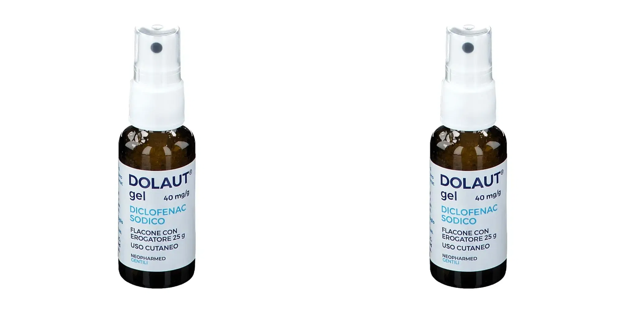 DOLAUT*GEL SPRAY FL 25G 40MG/G Pack da 2