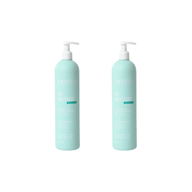 LAMUSELAB GEL MOUSSANT DETERGENTE VISO E CORPO 500 ML Pack X2