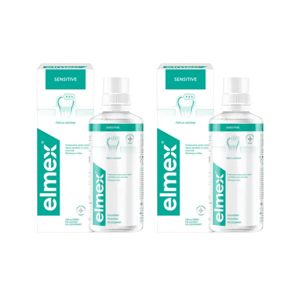 ELMEX SENSITIVE COLLUTORIO 400 ML Pack X2
