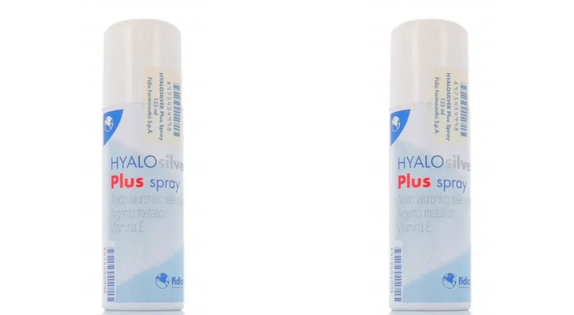 HYALOSILVER PLUS SPRAY 125 ML Pack da 2
