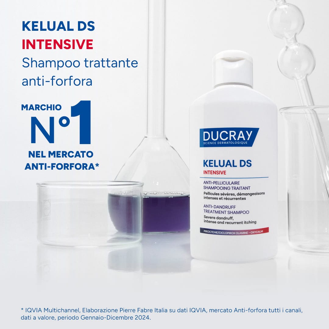 Shampoo antiforfora DUCRAY KELUAL DS intensive PACK X2