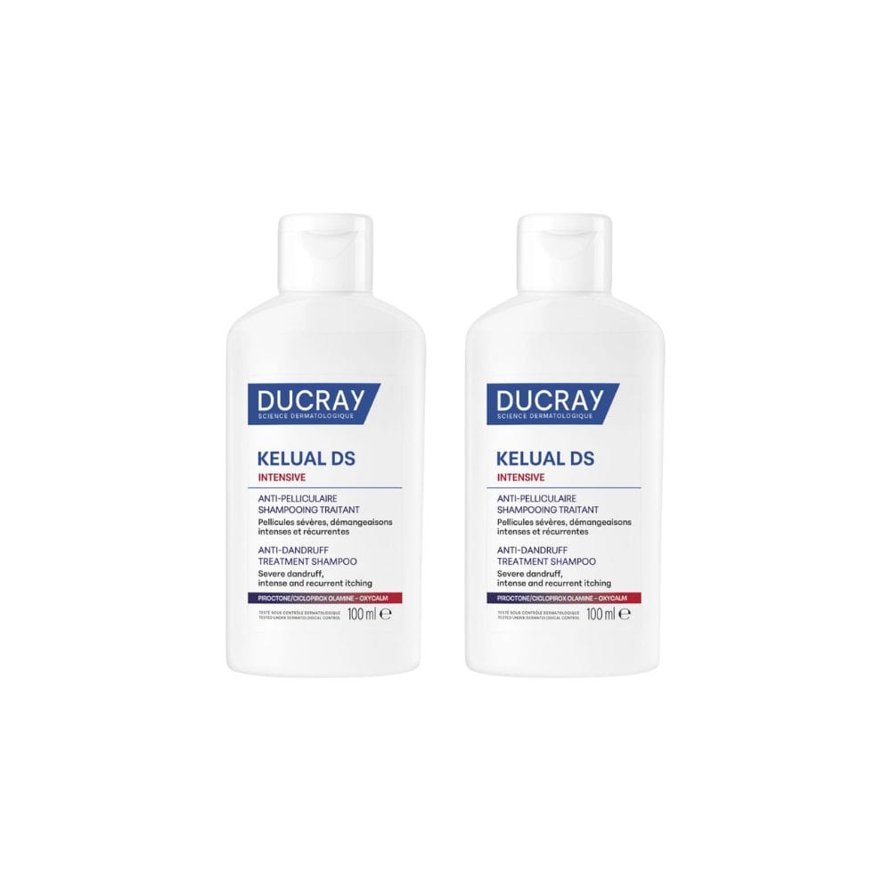 Shampoo antiforfora DUCRAY KELUAL DS intensive PACK X2
