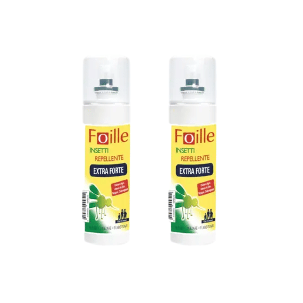 FOILLE INSETTI REPELLENTE EXTRA FORTE Pack X2