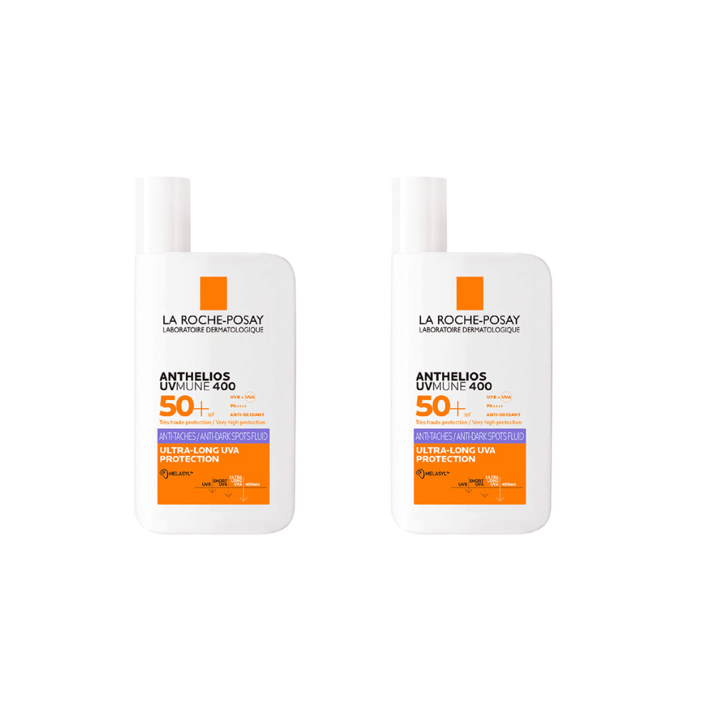 ANTHELIOS FLUIDO UV ANTIMACCHIE SPF50+ 50 ML PACK X2