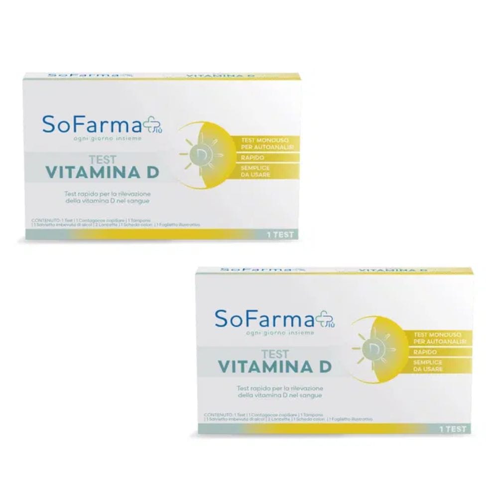 TEST AUTODIAGNOSTICO VITAMINA D Pack X2