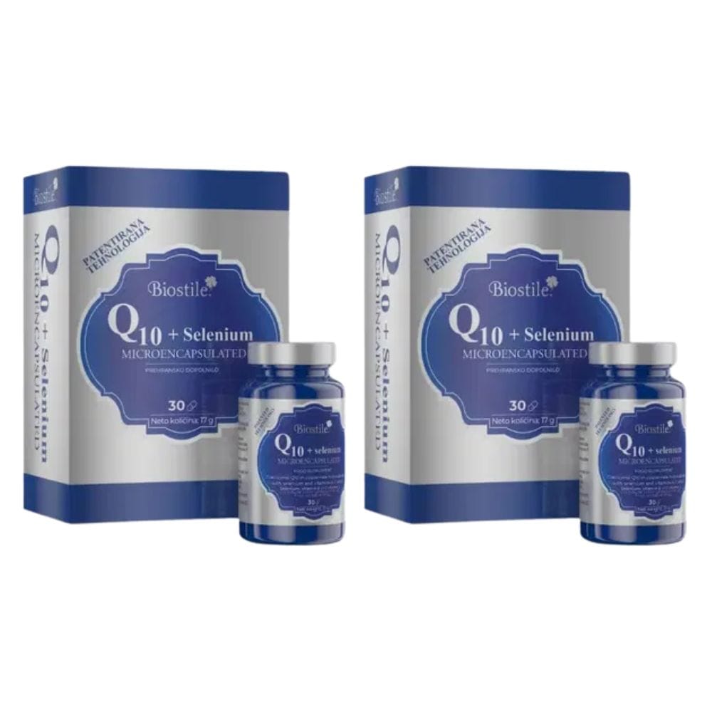 Biostile BMT Q10 + Selenium 30 Capsule Pack X2