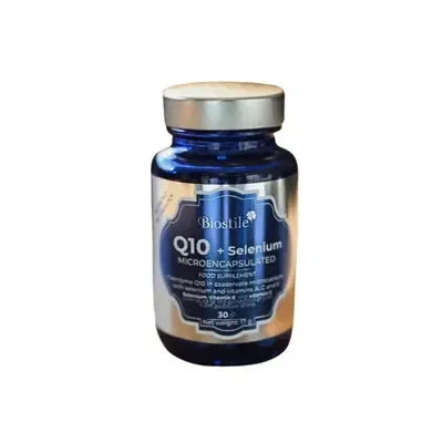 Biostile BMT Q10 + Selenium 30 Capsule Pack X2