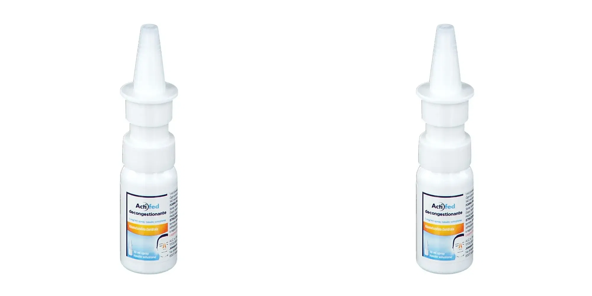 ACTIFED DECONGEST*SPRAY 10ML Pack da 2