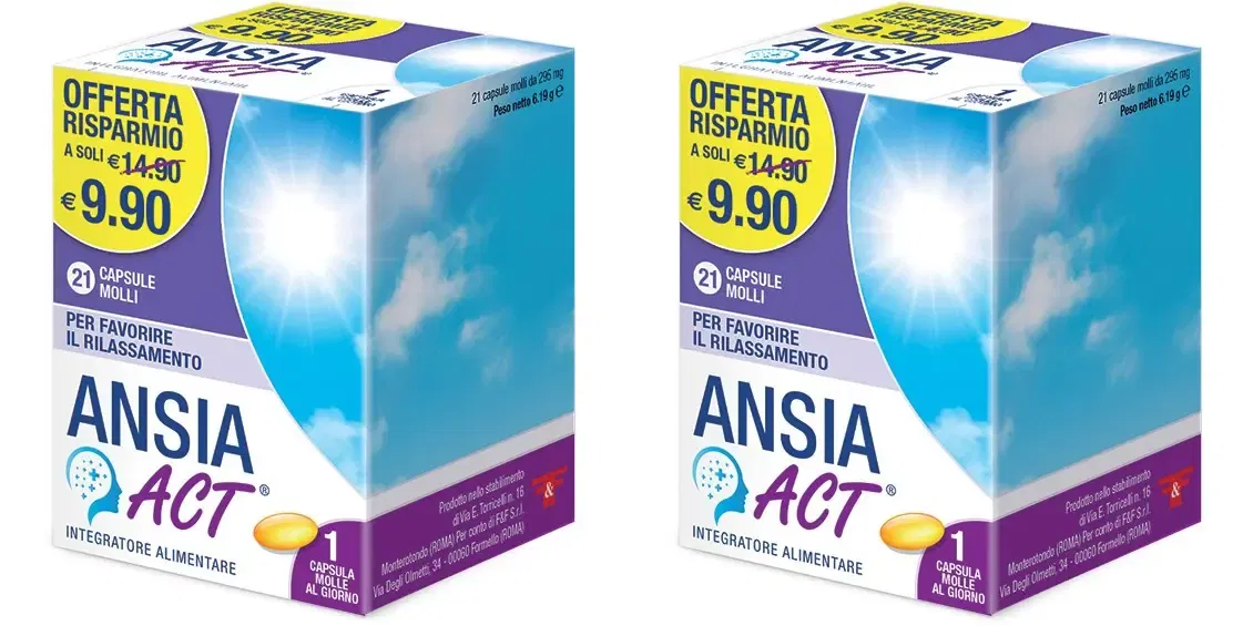 ANSIA ACT 21 CAPSULE MOLLI Pack da 2