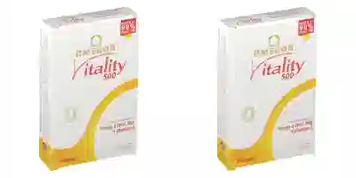 OMEGOR VITALITY 500 60 CAPSULE Pack da 2