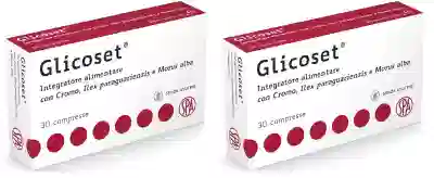 GLICOSET 30 COMPRESSE Pack da 2