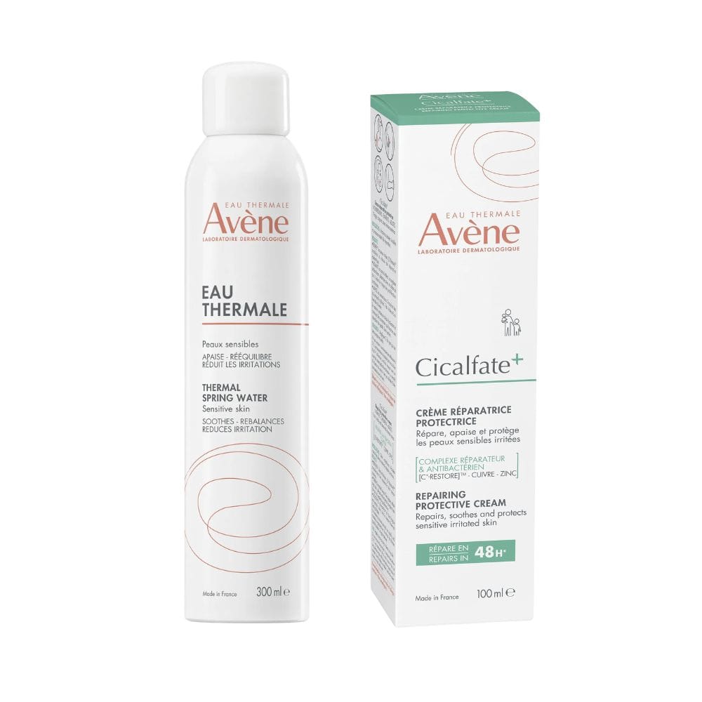 Acqua Termale Spray + Crema Riparatrice Avène